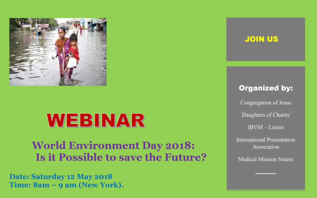 Seminario on-line intercongregacional: “¿Es posible salvar el futuro?’.