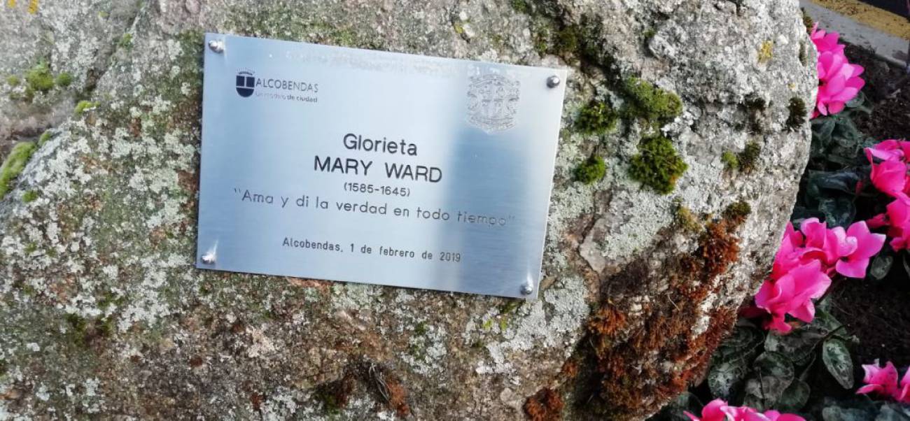 Reconocimiento a Mary Ward en Alcobendas