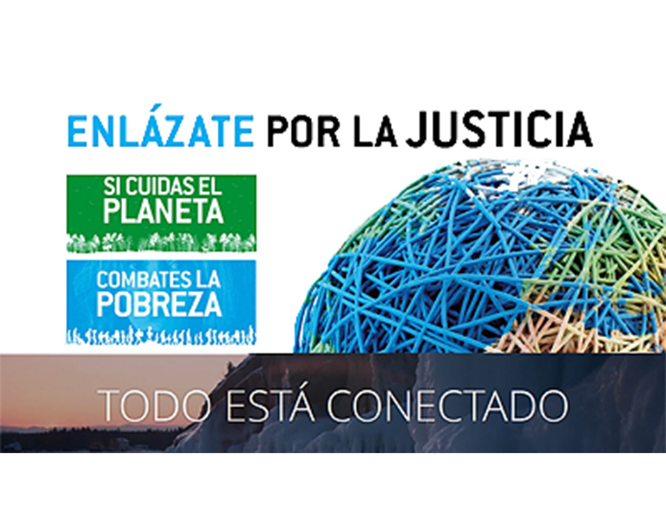 Enlázate por la Justicia para combatir la pobreza