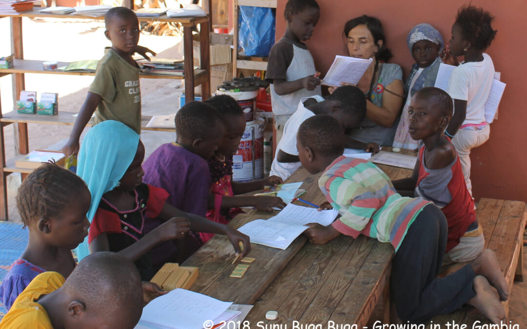 Verónica Hormaechea, trabajando por la educación en Gambia con su proyecto Sunu Buga Buga