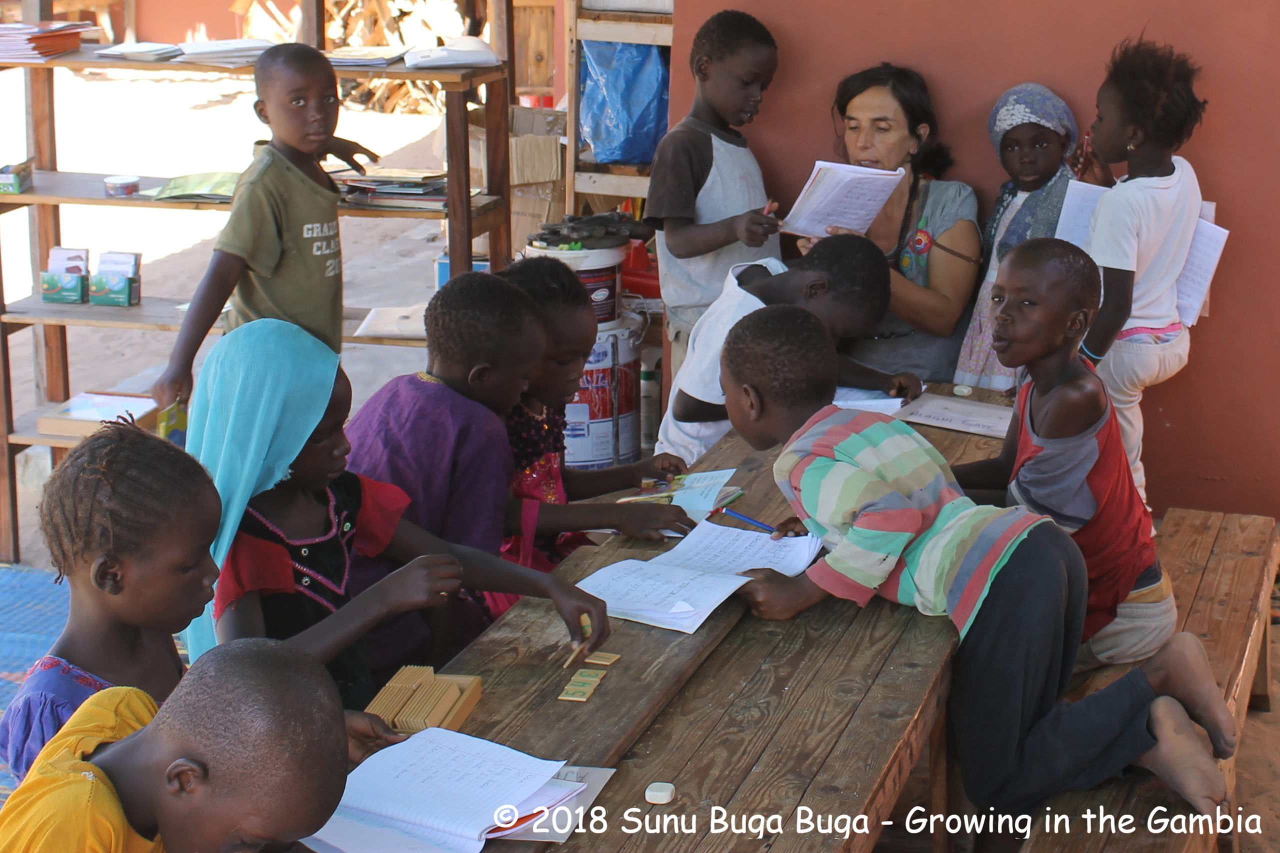 Verónica Hormaechea, trabajando por la educación en Gambia con su proyecto Sunu Buga Buga