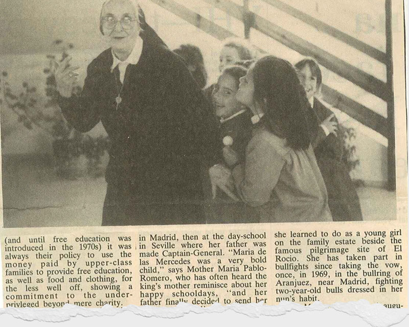 Recorte periódico Irlandés (1989)