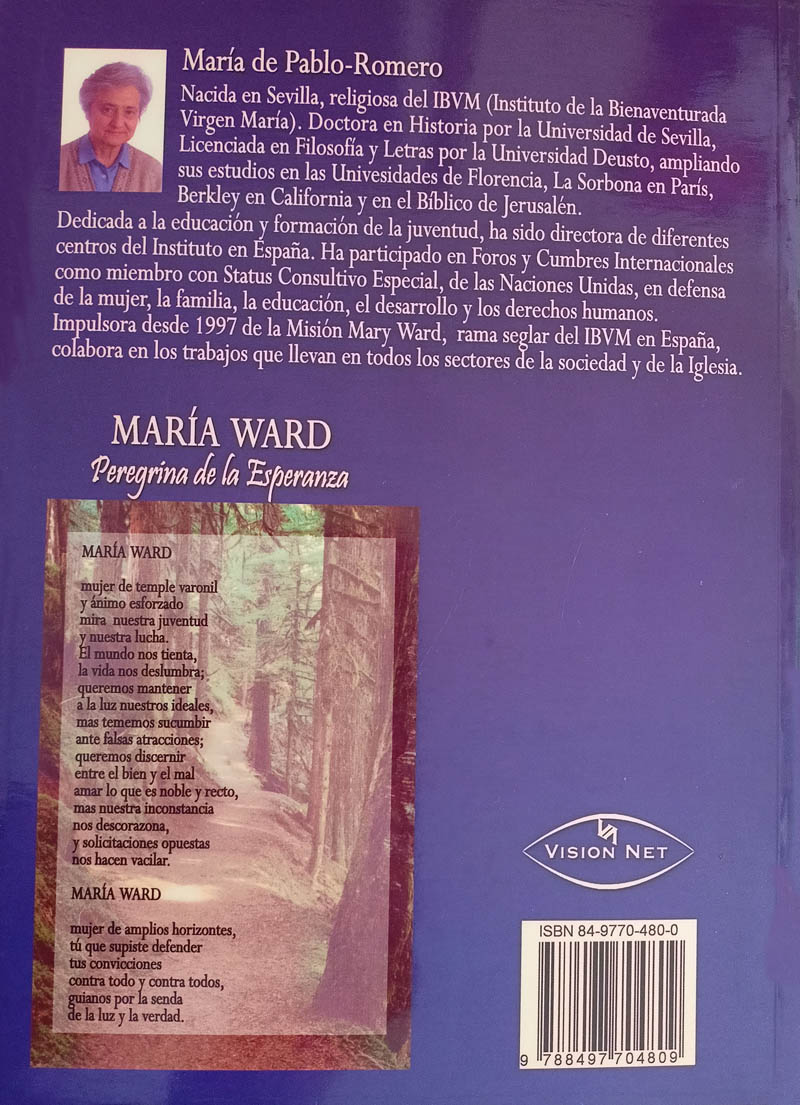 María Ward. Peregrina de la Esperanza